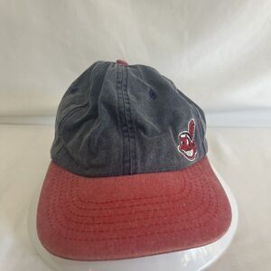vintage cleveland indians hat Worn Weathered Cleveland Guardians